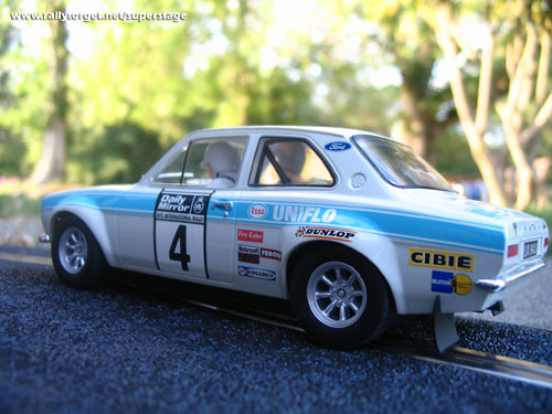 Ford Escort Mk1 Rally. Scalextric Ford Escort Mk1 RAC